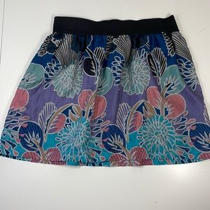 ICÔNE 100% silk mini skirt, Small/ medium